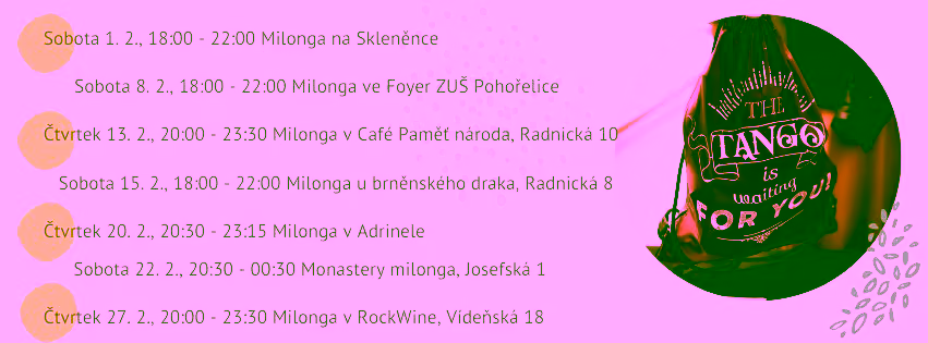 Únorový taneční pořádek